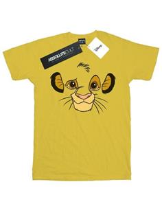 Disney meisjes The Lion King Simba Face katoenen T-shirt