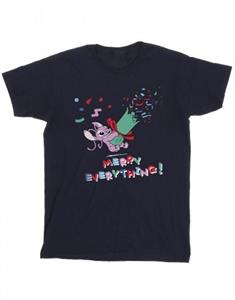 Disney meisjes Lilo en Stitch Angel Merry Everything katoenen T-shirt