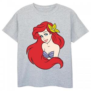 Disney meisjes de kleine zeemeermin close-up katoenen T-shirt