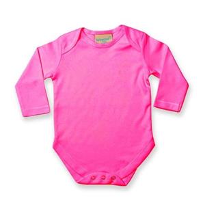 Larkwood Baby unisex babyrompertje met lange mouwen