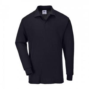 Portwest Heren Genua poloshirt met lange mouwen