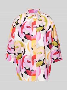 Christian Berg Woman Blouseshirt met all-over motief