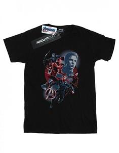 Marvel Girls Avengers Endgame Shield Team katoenen T-shirt