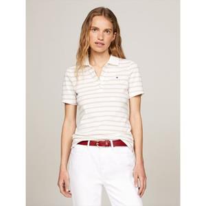 Tommy Hilfiger Poloshirt 1985 SLIM PIQUE STRIPE POLO SS