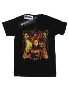 Marvel Boys Avengers Endgame Distressed Sunburst T-shirt