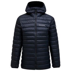 Peak Performance  Down Liner Hood Jacket - Donsjack, zwart/blauw