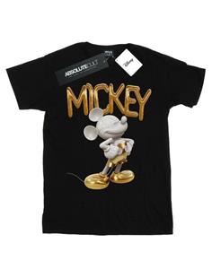 Disney jongens Mickey Mouse gouden standbeeld T-shirt