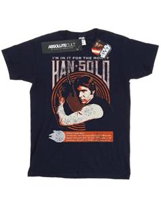 Star Wars jongens Han Solo Rock poster T-shirt