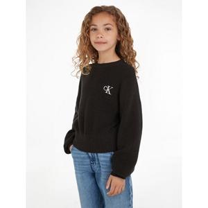 Calvin Klein Trui met ronde hals FESTIVE LUREX SWEATER voor kinderen tot 16 jaar