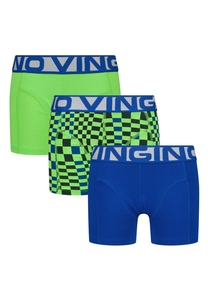 Vingino Jongens ondergoed 3-pack boxers graphic neon