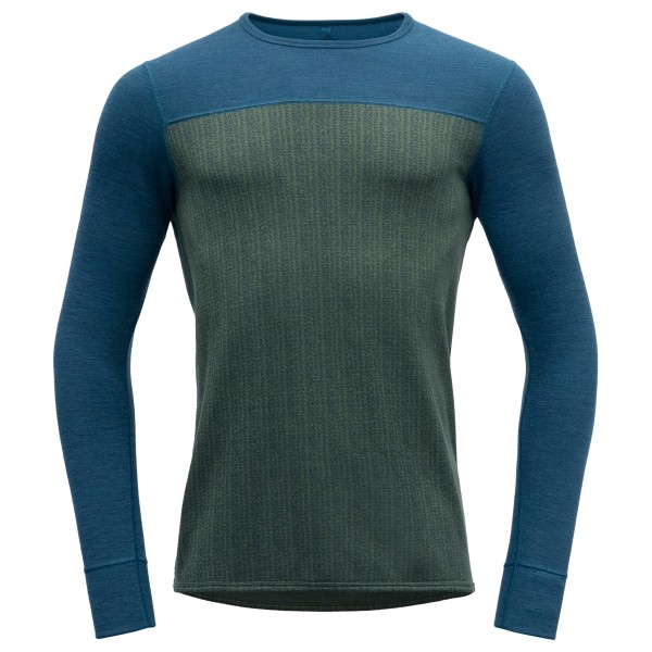 Devold  Kvitegga Merino 230 Shirt - Merinoshirt, blauw