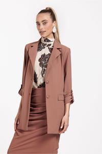 Studio Anneloes Laura blazer - chocolate - 11556