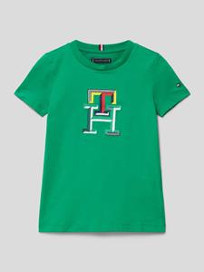 Tommy Hilfiger Kids T-shirt met labelstitching