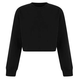 SF Minni Meisjes Slounge Crop Sweatshirt 13 Years zwart