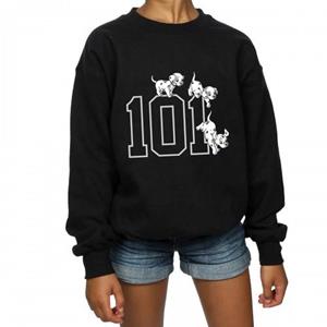 101 Dalmatians 101 Dalmatiërs meisjes puppy's katoenen sweatshirt