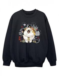 Disney Girls Big Hero 6 Baymax Group Hug-sweatshirt