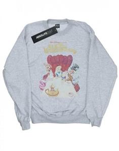 Disney Meisjes Alice In Wonderland Retro Poster Sweatshirt