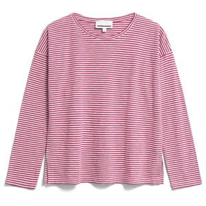 ARMEDANGELS  Women's Xianaa Lovely Stripes - Longsleeve, roze