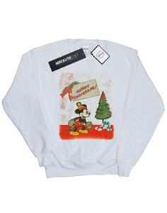 Disney meisjes Mickey Mouse vintage kerstsweater