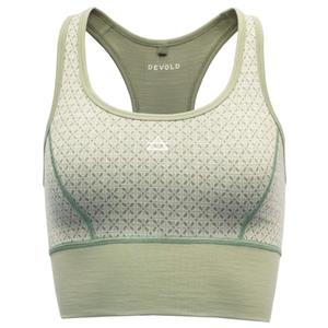 Devold  Women's Kvitegga Top - Merinoshirt, olijfgroen