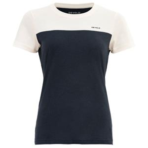 Devold  Women's Norang Tee - Merinoshirt, blauw