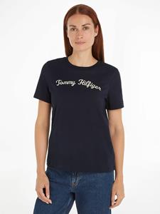 Tommy hilfiger T-shirt met korte mouwen en ronde hals