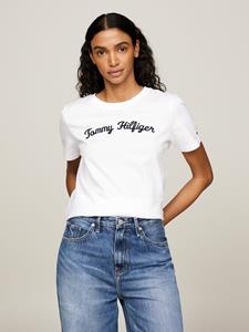 Tommy hilfiger T-shirt met korte mouwen en ronde hals