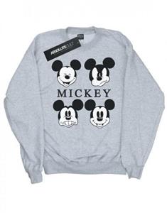 Disney jongens Mickey Mouse vier hoofden sweatshirt