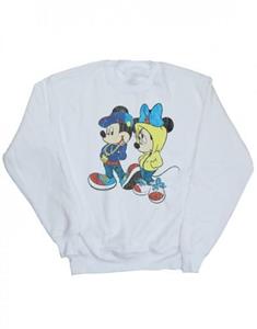 Disney jongens Mickey en Minnie Mouse Pose Sweatshirt