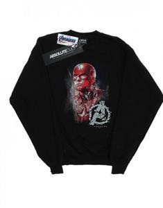 Marvel Heren Avengers Endgame Captain America geborsteld katoenen sweatshirt