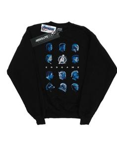 Marvel Heren Avengers Endgame Character Lineup Katoenen sweatshirt