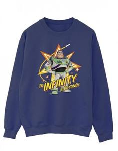 Disney heren Toy Story Buzz to Infinity katoenen sweatshirt