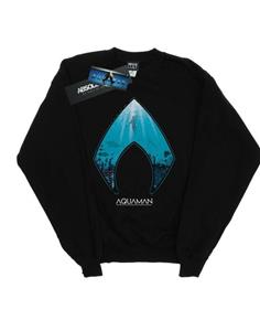 DC Comics jongens Aquaman Ocean-logo sweatshirt