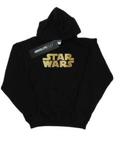 Star Wars jongens gouden logo hoodie