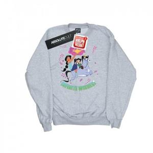 Disney Boys Wreck It Ralph Jasmine en Vanellope sweatshirt