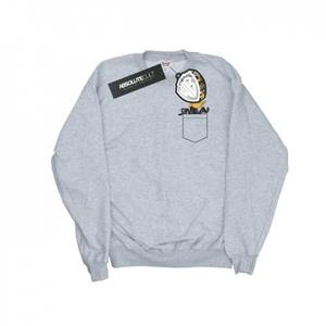 Looney Tunes Boys Daffy Duck-sweatshirt met nepzak