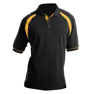 Kustom Kit Oak Hill Heren Poloshirt met korte mouwen 2XL Vloot/grijs