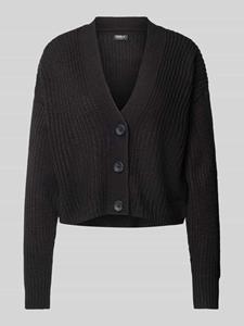 Only Gebreide cardigan met V-hals, model 'CAROL'