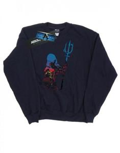 DC Comics meisjes Aquaman Battle silhouet sweatshirt