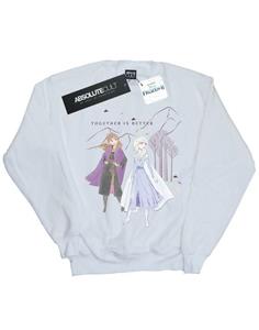 Disney Girls Frozen 2 Elsa Anna Better Together Sweatshirt