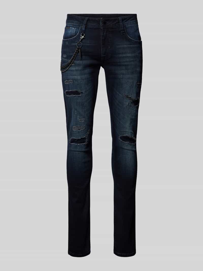 Antony Morato Tapered fit jeans in destroyed-look