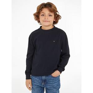 Tommy Hilfiger Shirt met lange mouwen ESSENTIAL TEE L/S met -merklabel