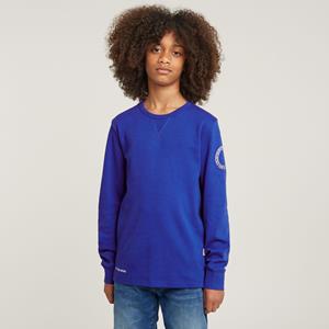 G-Star RAW Kids T-Shirt - Midden blauw - jongens