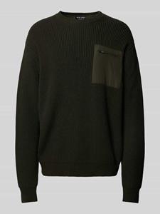 Antony Morato Gebreide pullover met borstzak