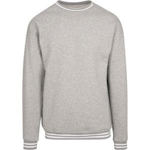 Build Your Brand Mens College Crew Neck Sweat