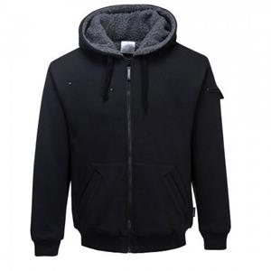 Portwest Heren Tinnen Hoodie met Volledige Rits