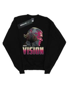 Marvel Heren Avengers Infinity War Vision karakter katoenen sweatshirt