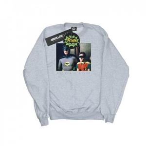 DC Comics Batman TV-serie dynamisch duofoto katoenen sweatshirt voor heren