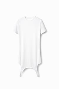 Desigual Veelzijdige T-shirtjurk Maitrepierre - WHITE