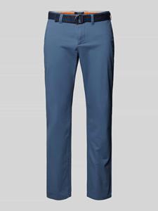 MCNEAL Slim fit broek met riem